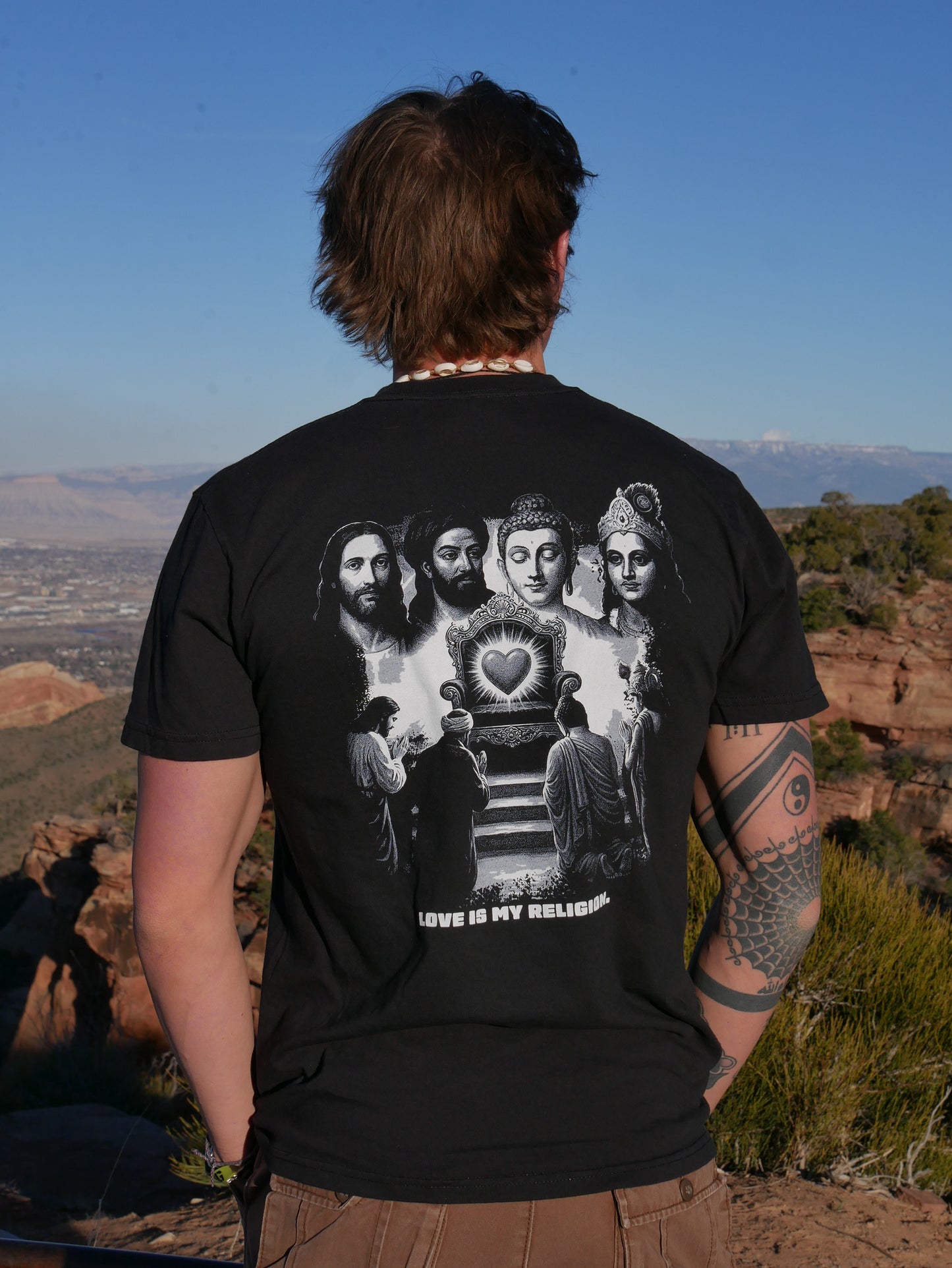 LOVE IS MY RELIGION SHIRT