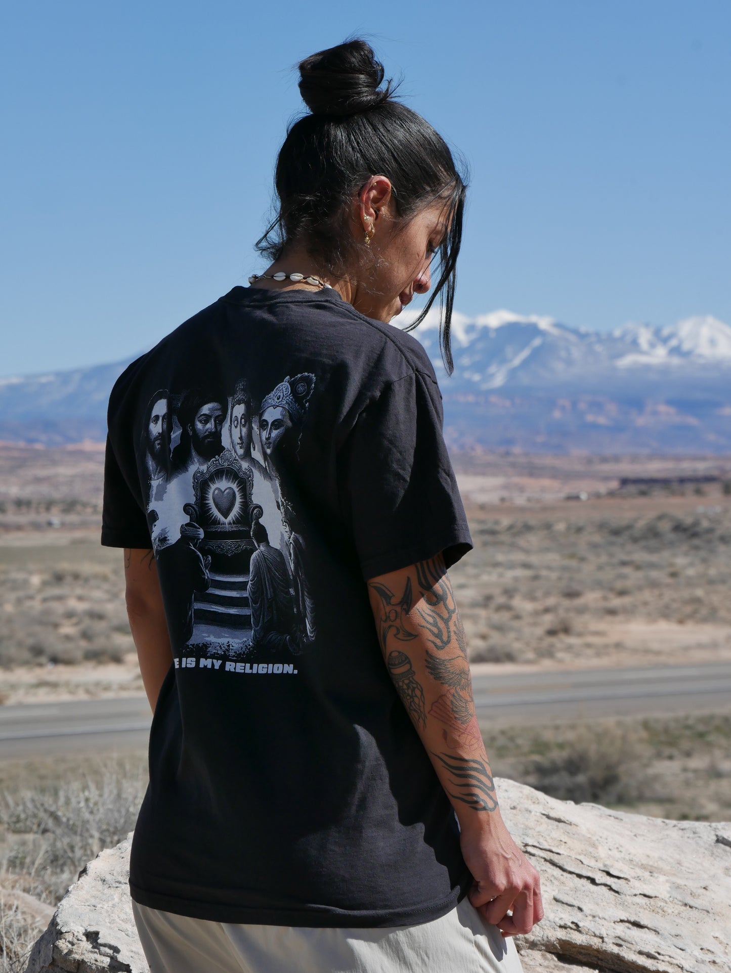 LOVE IS MY RELIGION SHIRT
