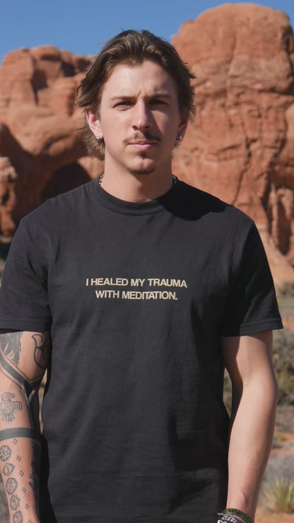 I HEALED MY TRAUMA W/ MEDITATION SHIRT